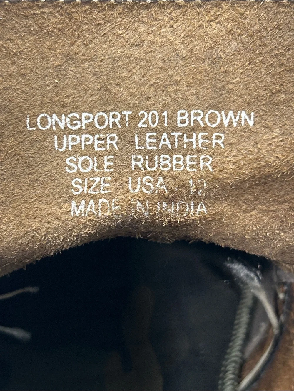 Crevo Longport Mens Size 12 Brown Leather Casual Ankle Chukka Boot Shoes